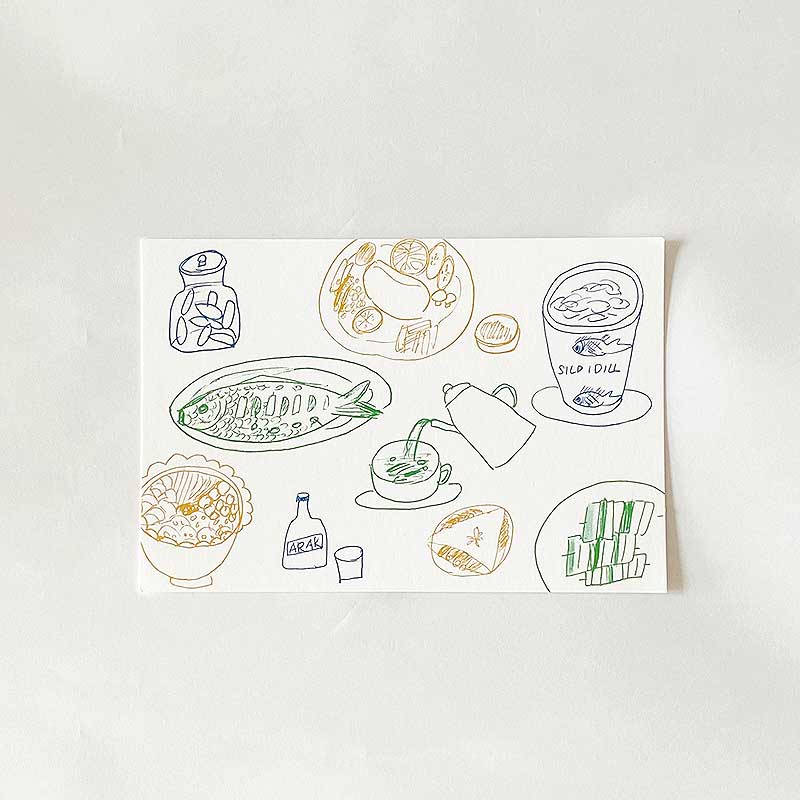 桧山タミレシピノートスケッチプレゼント | Kitchen Paradise