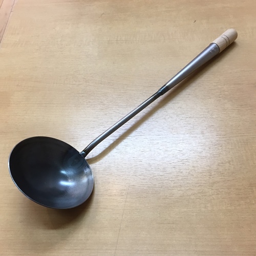 鉄製中華お玉｜キッチンパラダイス