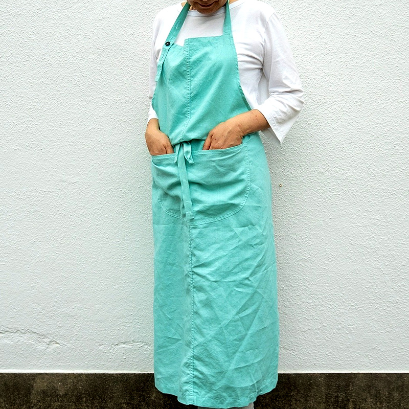 限定】キチパラオリジナルリネンワークエプロン｜キッチンパラダイス