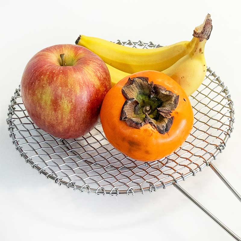 辻和金網 足付万能網20cm｜キッチンパラダイス