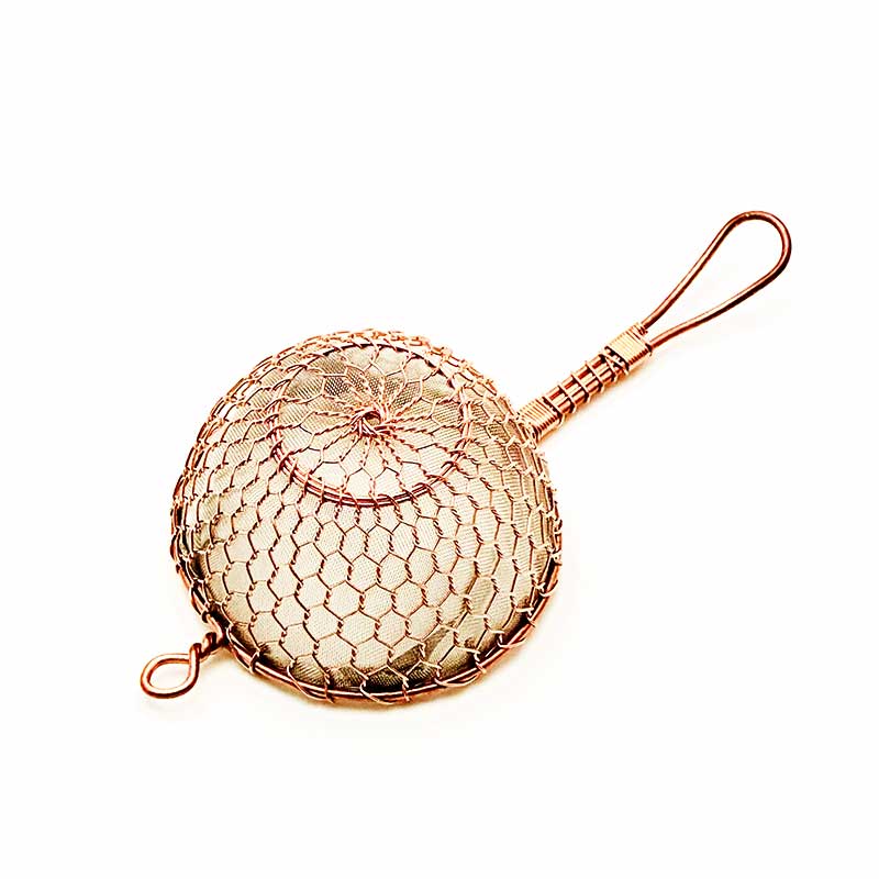 【限定】辻和金網　極細　銅茶こし小（6.5cm)