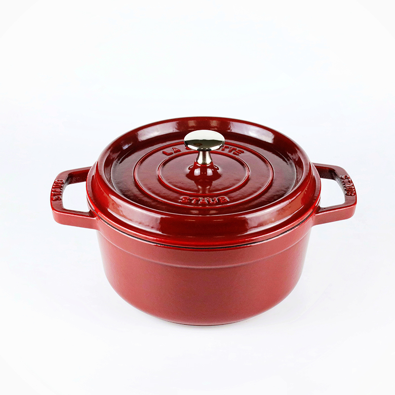 まもなく入荷【10％OFF】ストウブココットラウンド 24cm（グレー